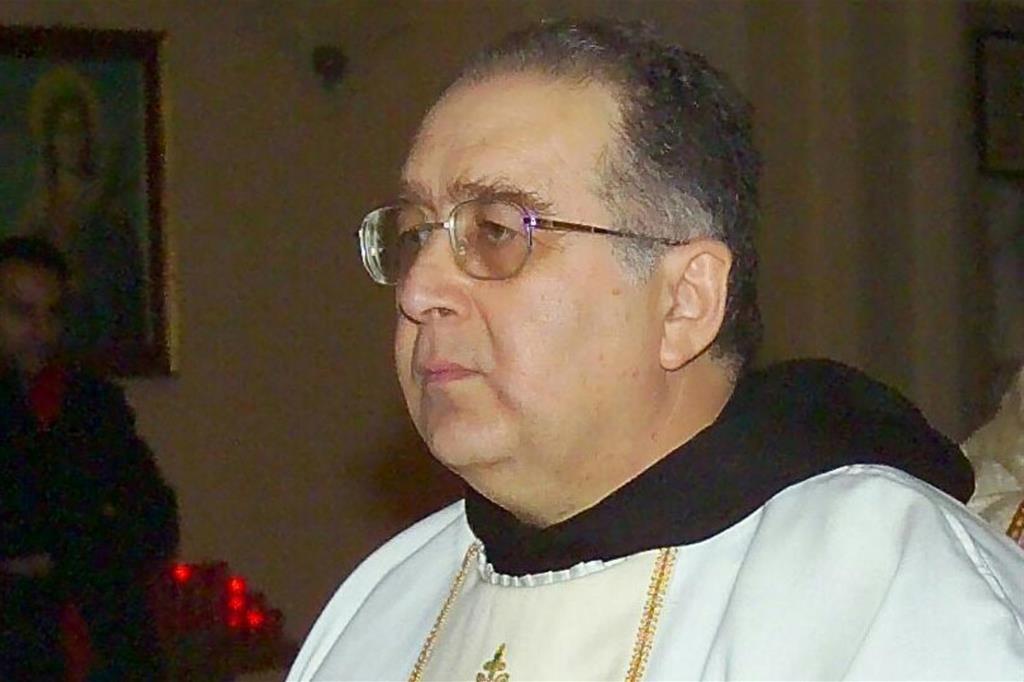 L'arcivescovo Fiorini Morosini in una foto d'archivio