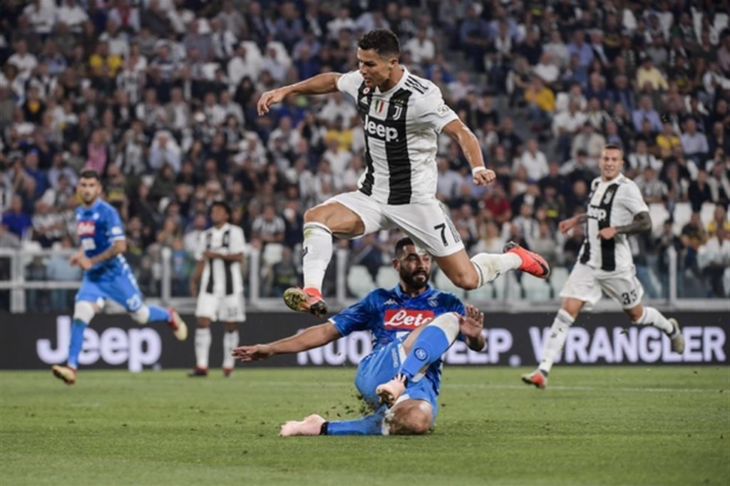 Cristiano Ronaldo, punta di diamante della Juventus