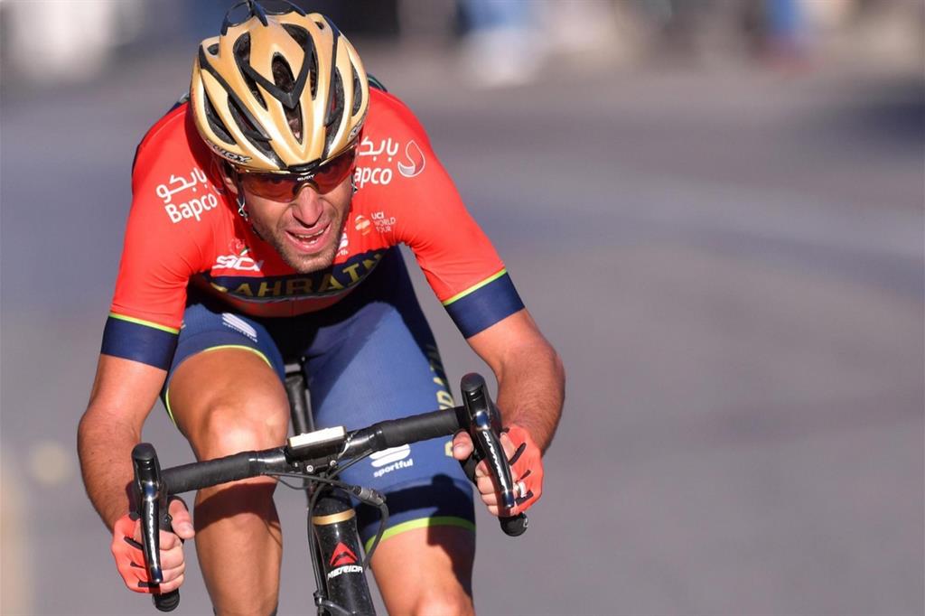 Il siciliano Vincenzo Nibali, 33 anni, torna a gareggiare in occasione del Giro di Spagna (Ansa)