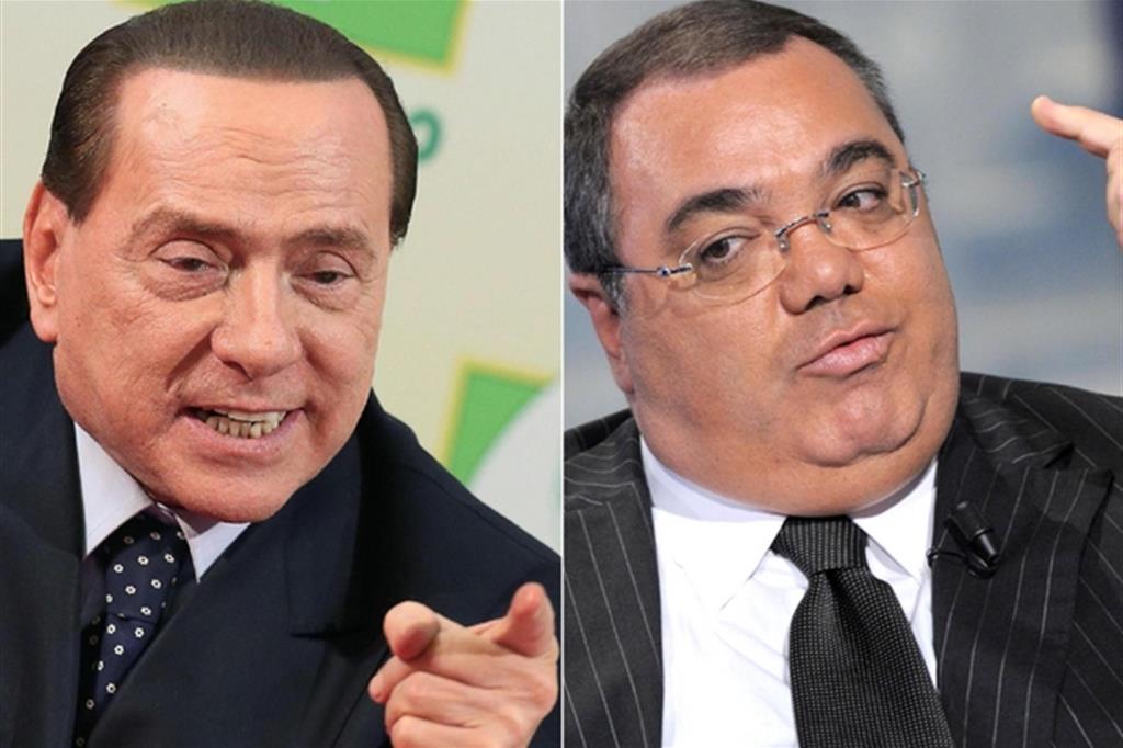Silvio Berlusconi e Sergio De Gregorio coinvolti nell'inchiesta della Corte dei Conti