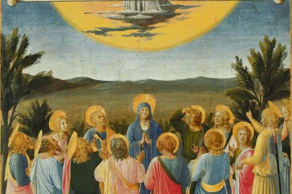 Beato Angelico, Ascensione (parte del Trittico)
