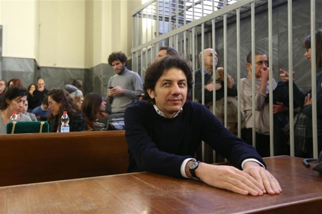 Marco Cappato durante il processo di Milano