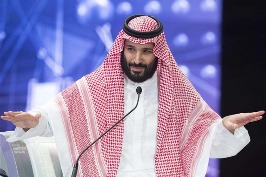 L'erede al trono saudita Mohammed bin Salman (Mbs)