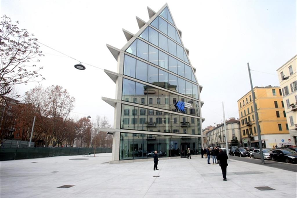 La sede della Fondazione Feltrinelli a Milano