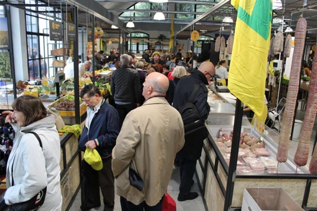 Il nuovo mercato coperto a Milano (Coldiretti)
