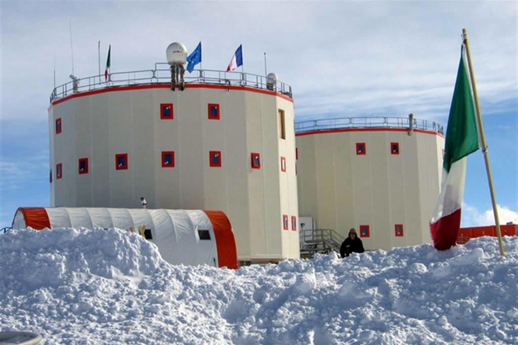 La stazione "Concordia" in Antartide