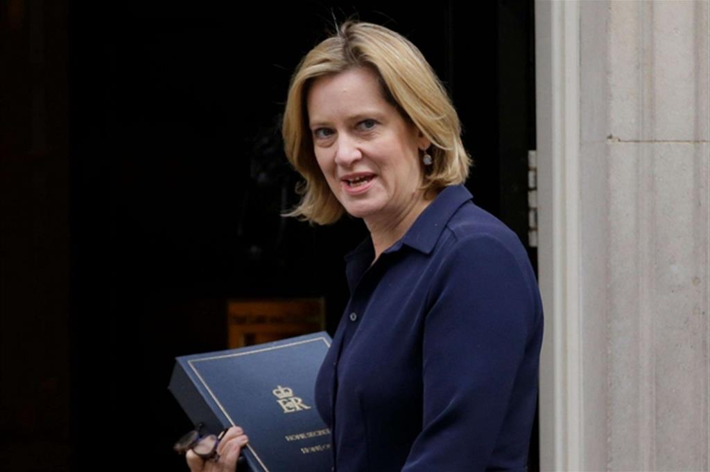 Amber Rudd ha lasciato l'incarico di ministro dell'Interno (Ansa)