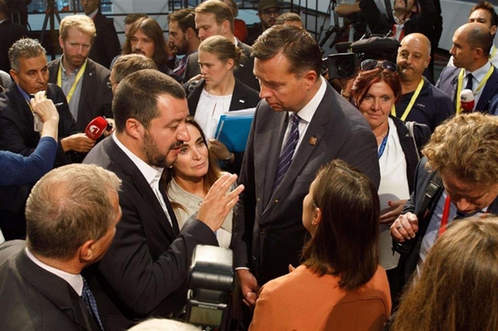 Lite tra Salvini e il ministro del Lussemburgo Asselborn