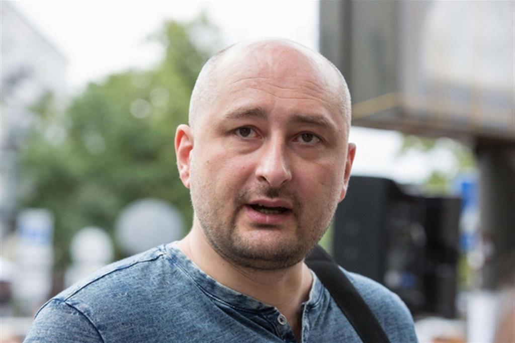 Intrigo a Kiev. ll reporter Arkadi Babchenko, fatto credere morto per "stanare" i killer (Ansa)