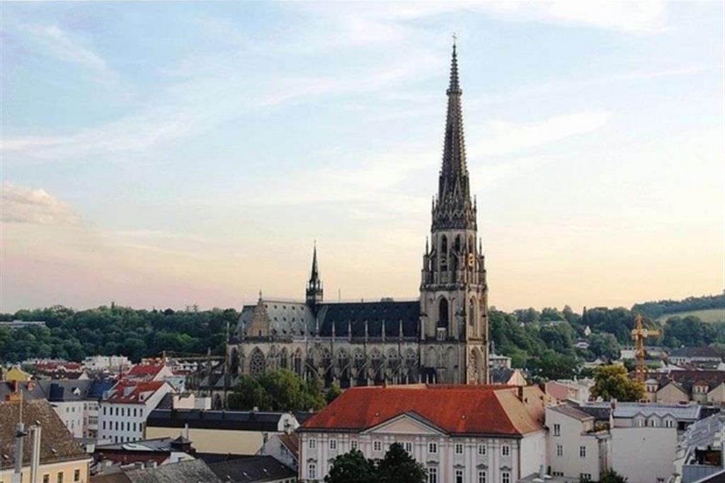 La maestosa Cattedrale di Linz è dedicata all'Immacolata Concezione di Maria