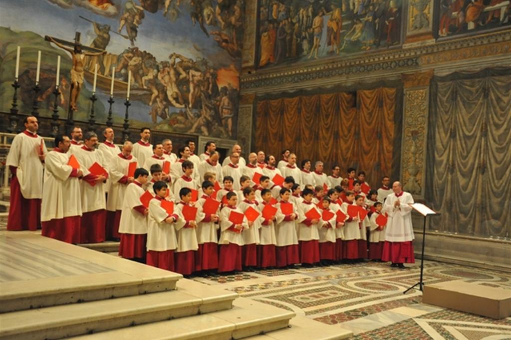 Coro della Cappella Sistina (foto di archivio)