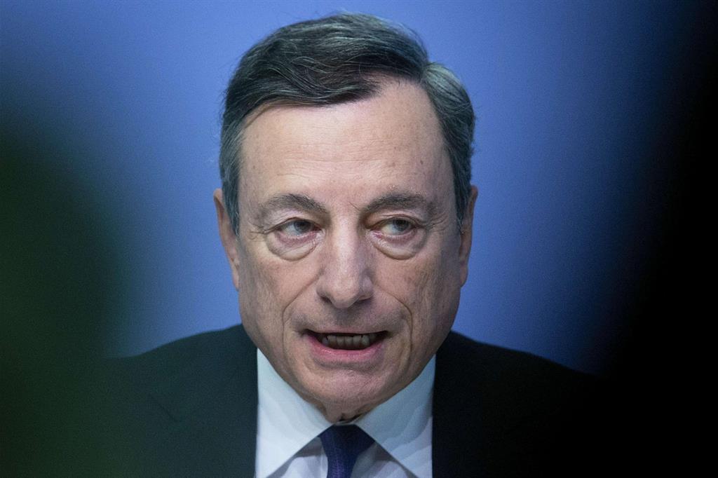 Mario Draghi, presidente della Bce fino al 2019