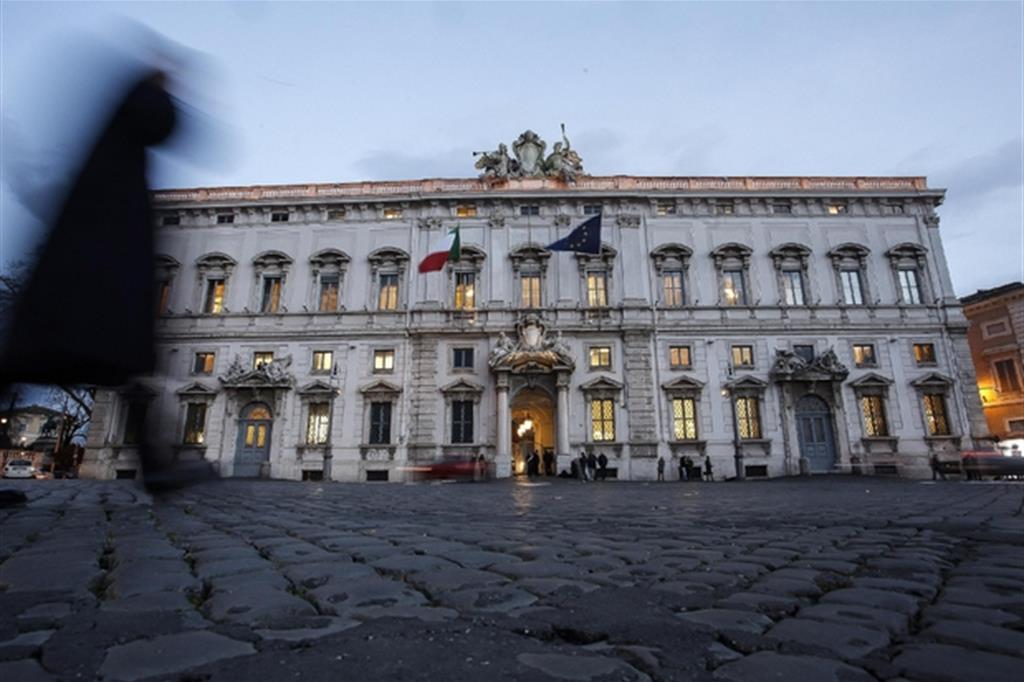 Palazzo della Consulta a Roma, sede della Corte costituzionale