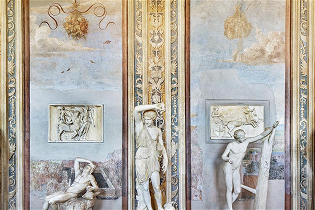 Spazio e Materia”, 2015. Galleria delle Statue (Massimo Siragusa © Governatorato SCV - Direzione dei Musei)