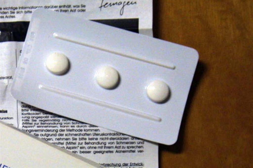 La pillola abortiva del giorno doop RU486 (Fotogramma)