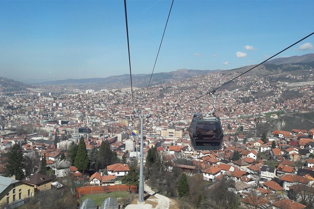Torna la funivia di Sarajevo, un simbolo di pace