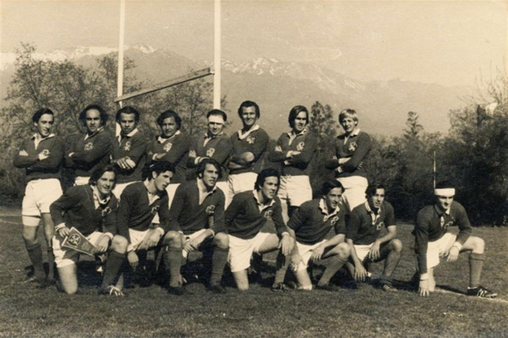 Una immagine di archivio della squadra di rugby degli Old Christians di Montevideo