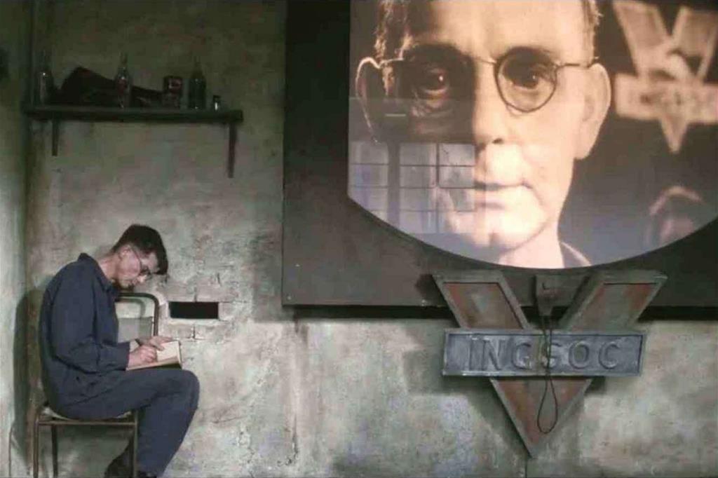 Una scena dal film «1984» di Michael Radford, tratto dal libro di George Orwell