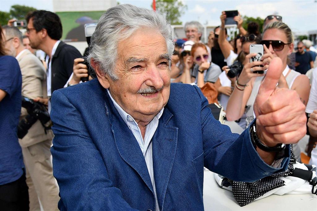 Pepe Mujica a Venezia (Ansa)