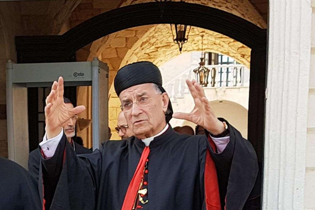 Il cardinale Béchara Boutros Raï, patriarca della Chiesa maronita