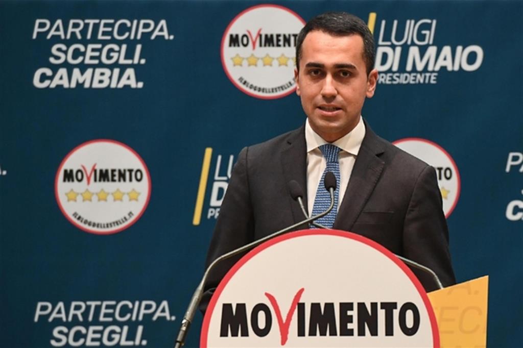 Il candidato premier di M5S Luigi Di Maio