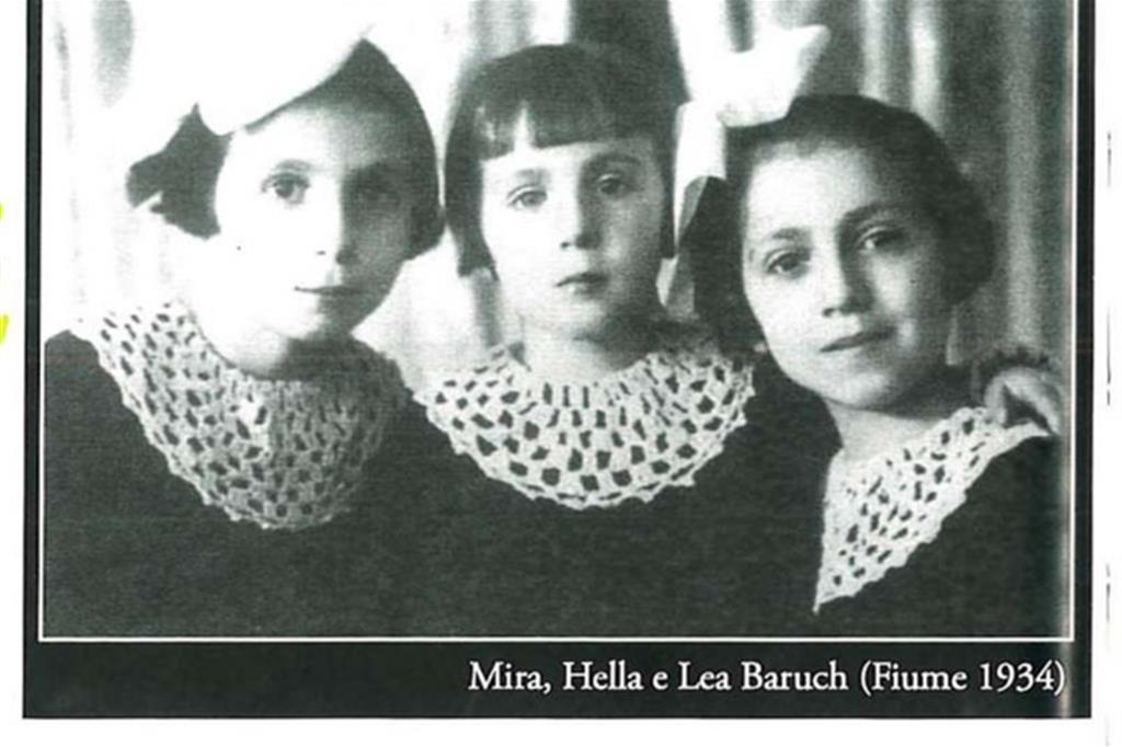 Le sorelle ebree Mira, Hella e Lea Baruch
