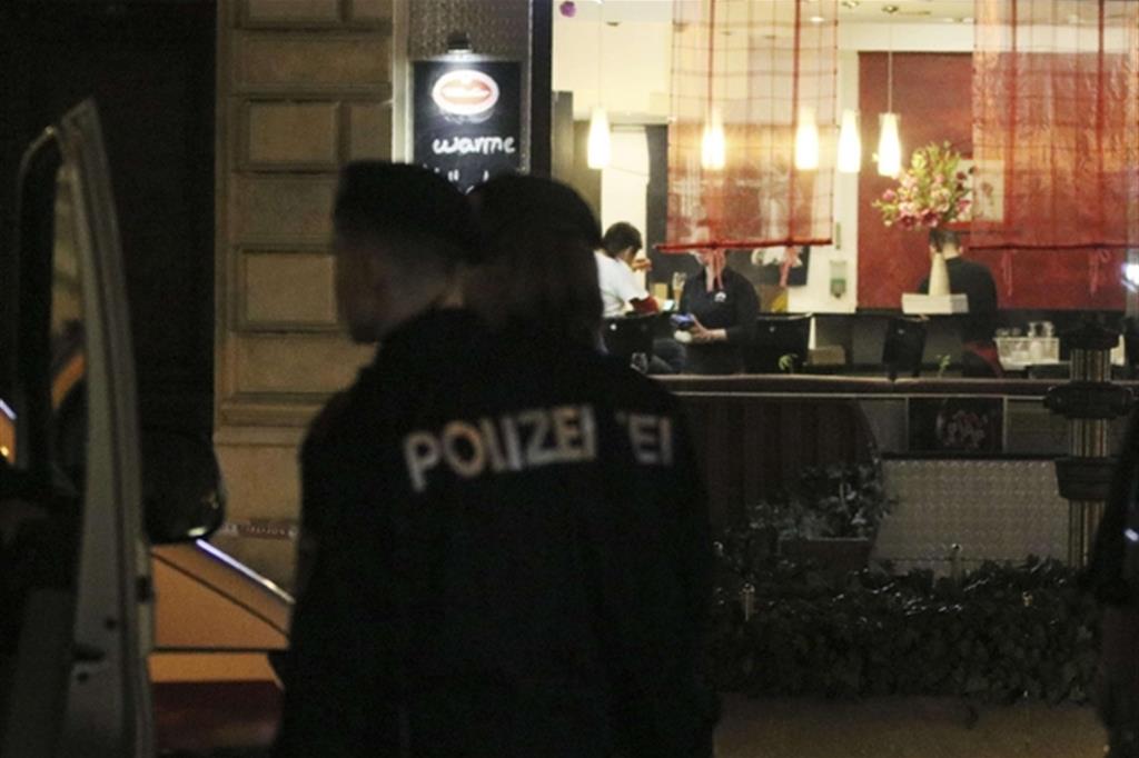 Vienna, la polizia sta cercando l'accoltellatore che ha ferito gravemente tre persone (Ansa)