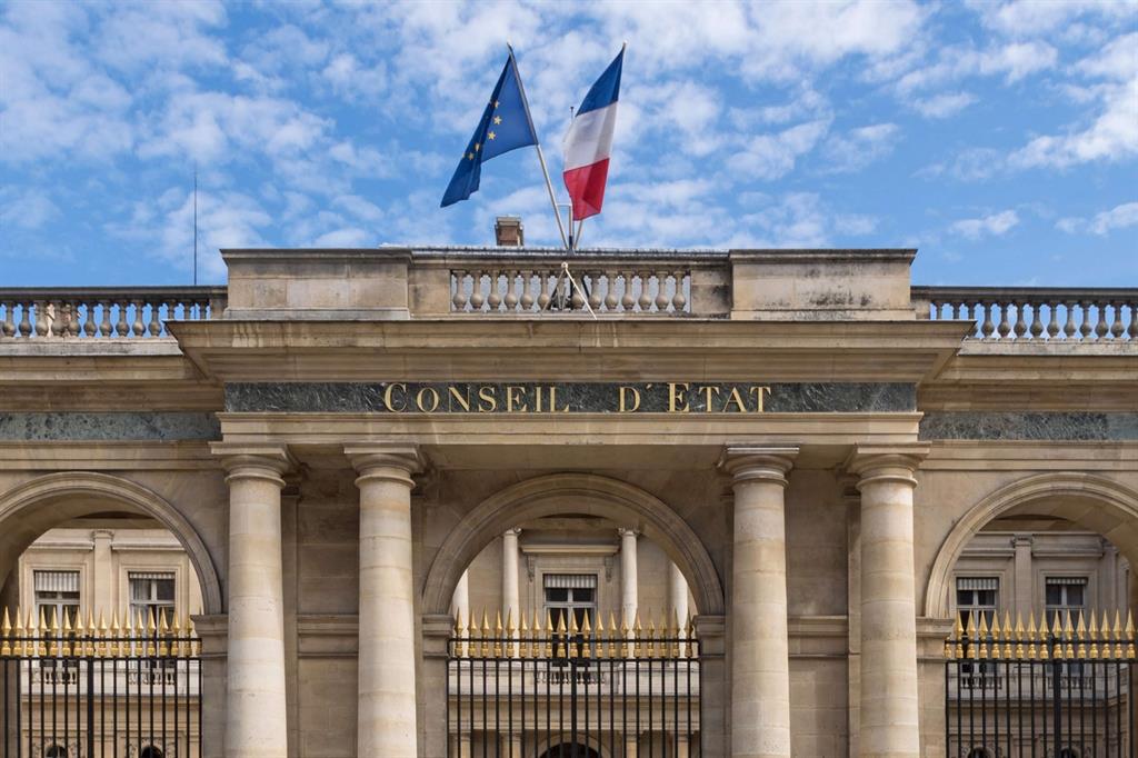 La sede del Consiglio di Stato a Parigi
