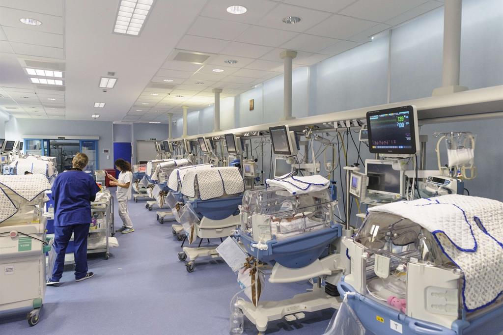 Il nuovo reparto di terapia intensiva neonatale