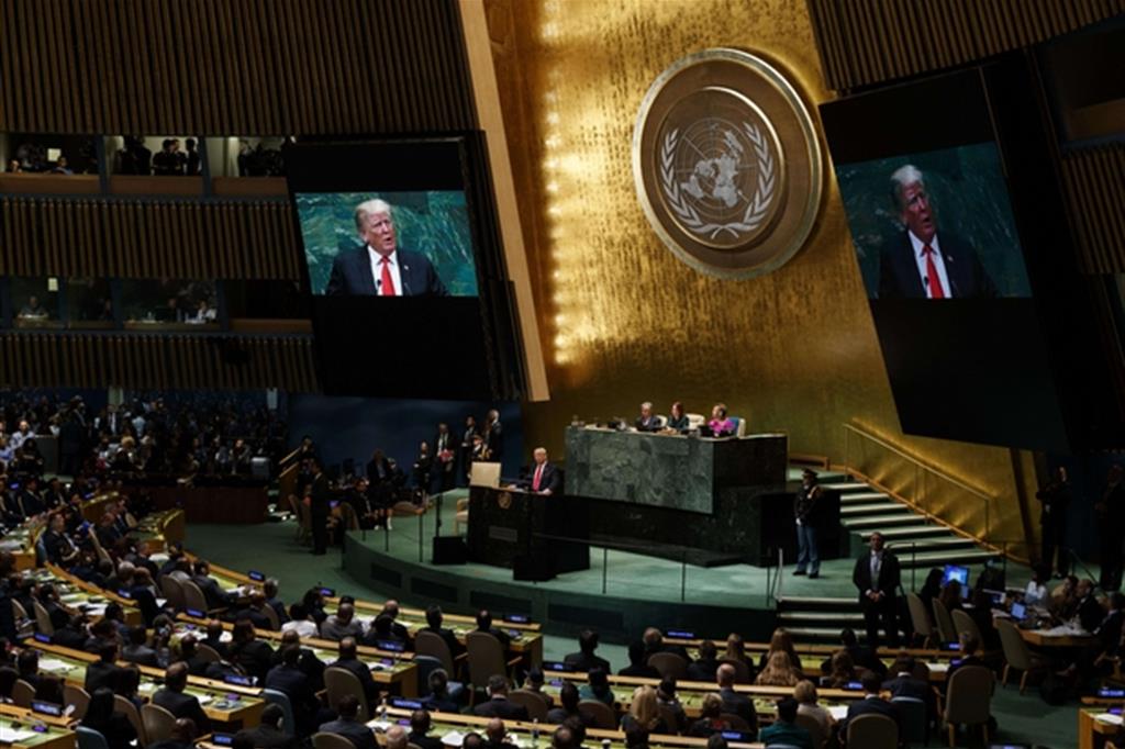 Trump sfida di nuovo l'Onu: «Aiuti solo a chi ci rispetta»