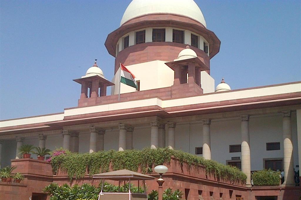 La sede della Corte Suprema di Nuova Delhi (Ansa)