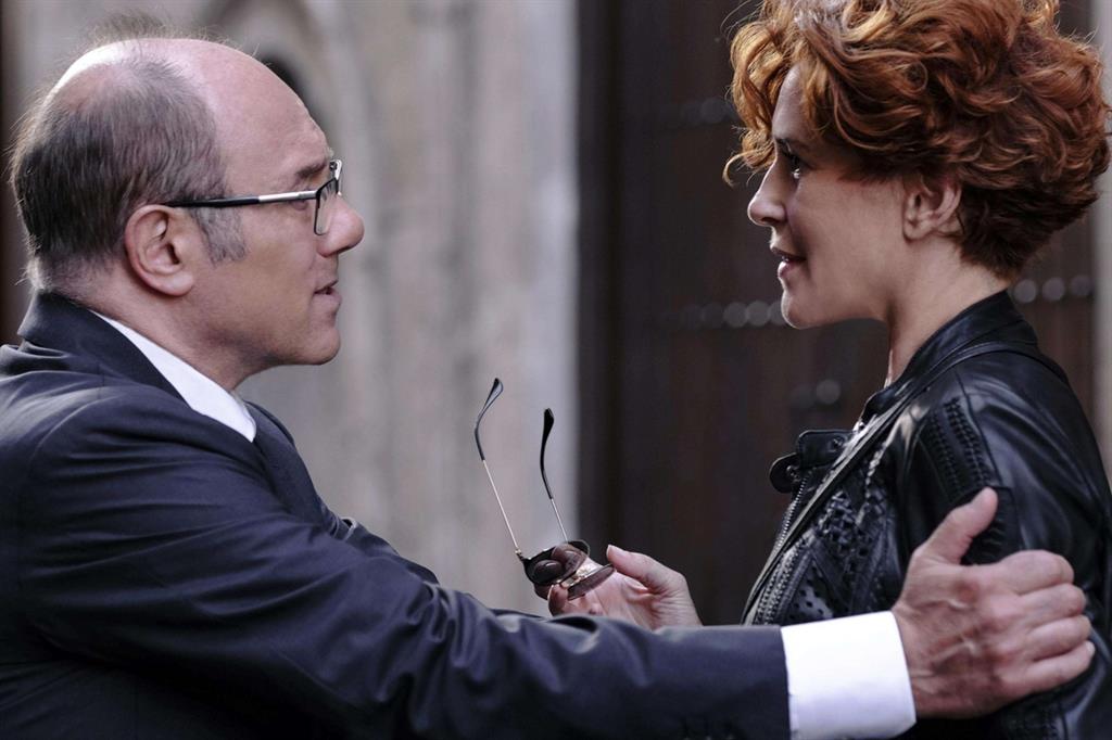 Carlo Verdone e Lucrezia Lante della Rovere in "Benedetta follia"