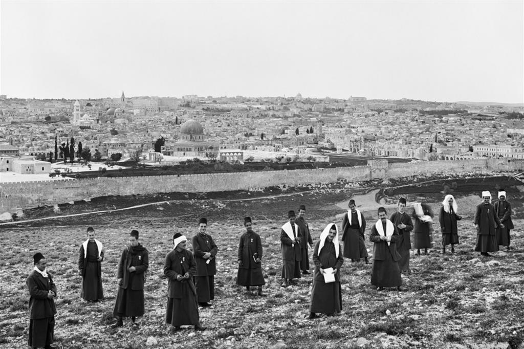 Una foto dal'archivio dell'École biblique et archéologique française di Gerusalemme (EBAF)