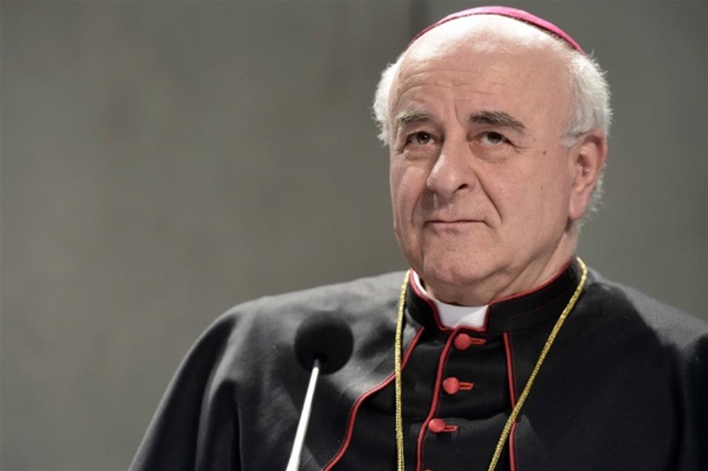 L'arcivescovo Vincenzo Paglia, presidente della Pontificia accademia per la vita (Siciliani)