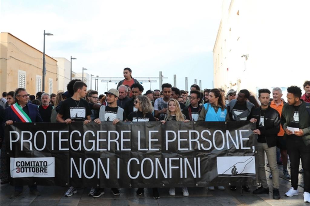 A Lampedusa per non dimenticare e accogliere (Francesco Malavolta/UNHCR)