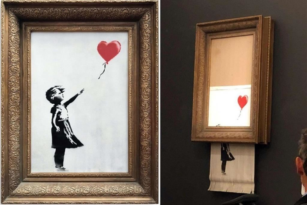 Le opere di Banksy e il labile confine fra genio e idiozia