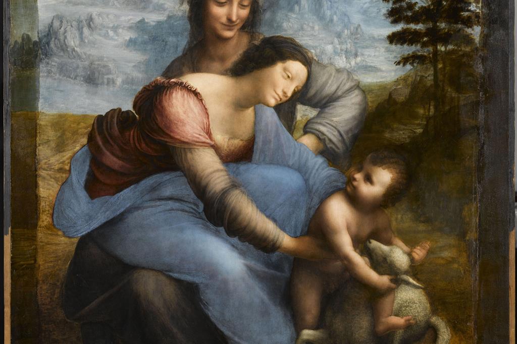 Leonardo da Vinci, "Sant'Anna, la Vergine e il Bambino"