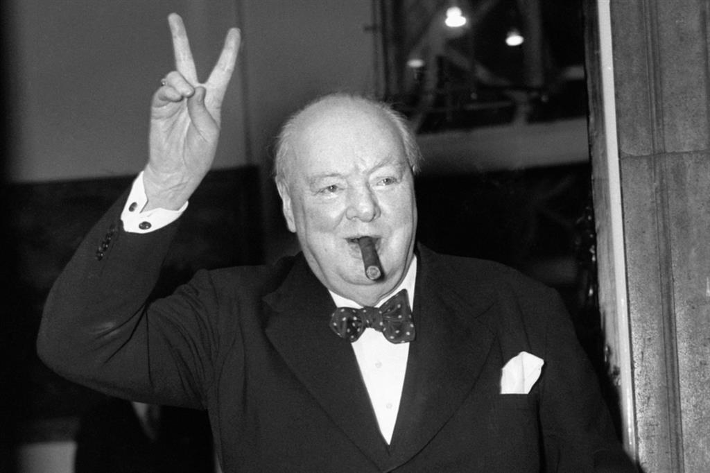 Winston Churchill nel 1954