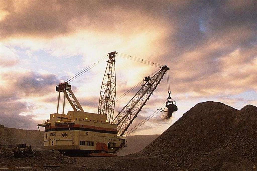 Il complesso della miniera di carbone di Bulga, in Australia, dove Glencore produce 12 milioni di tonnellate di carbone all'anno (foto Glencore)