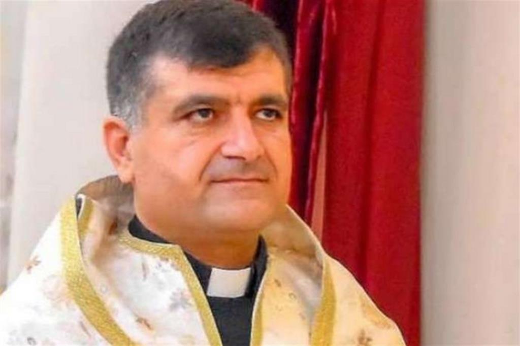 Padre Hovsep Petoyan, ucciso in Siria (foto dalla Radio amena)