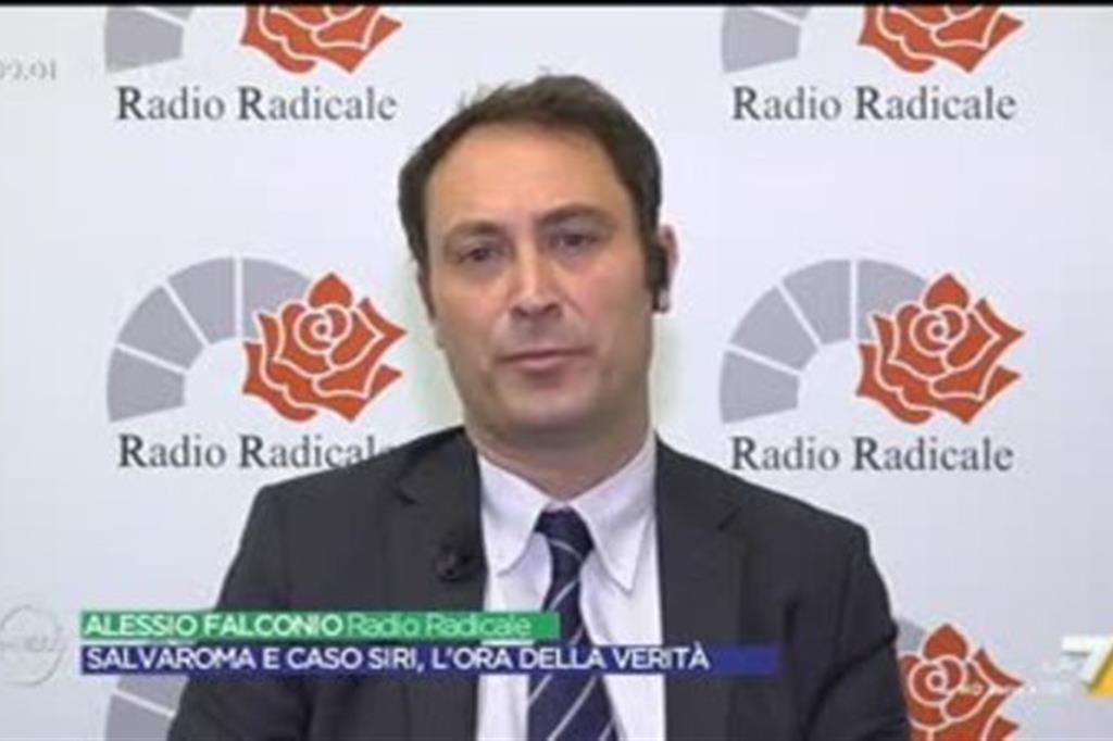Il direttore di Radio Radicale Alessio Falconio