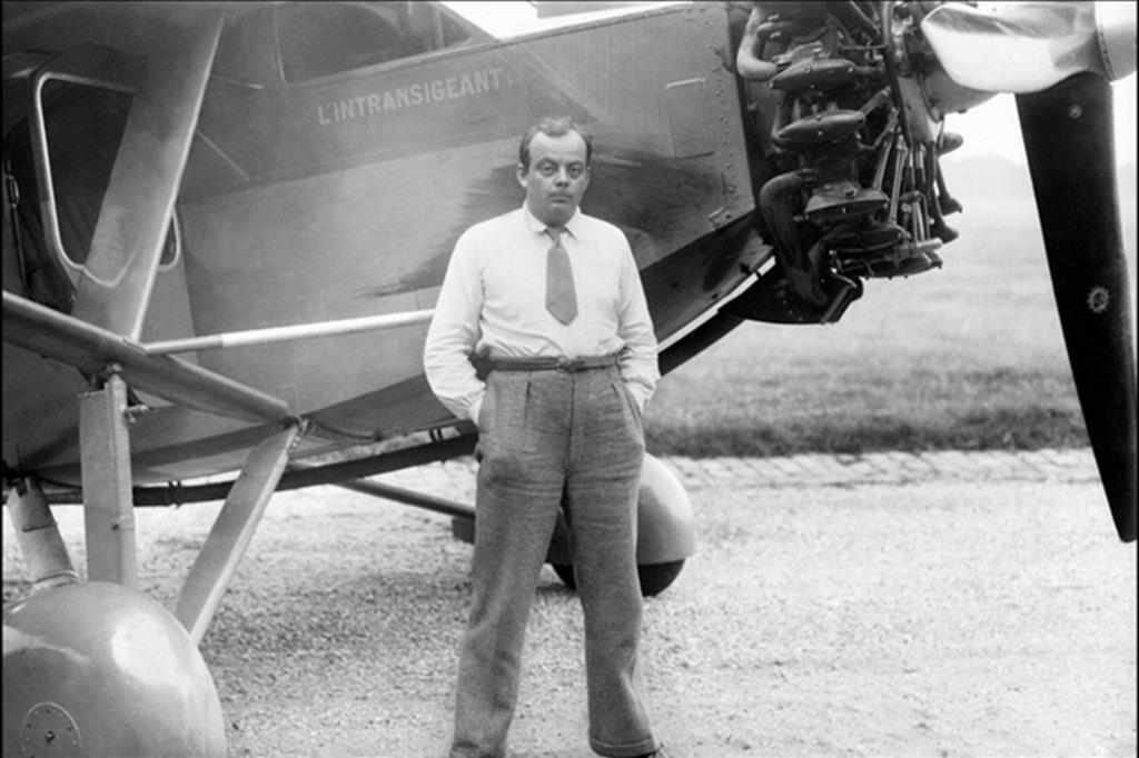 Lo scrittore-pilota Antoine de Saint-Exupéry (1900-1944) / Epa/Afp
