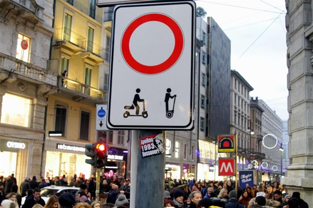 I nuovi cartelli a Milano