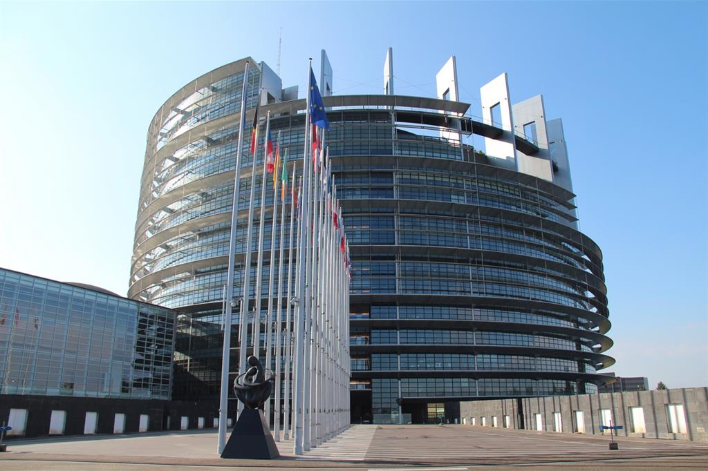 La sede del Parlamento europeo a Strasburgo