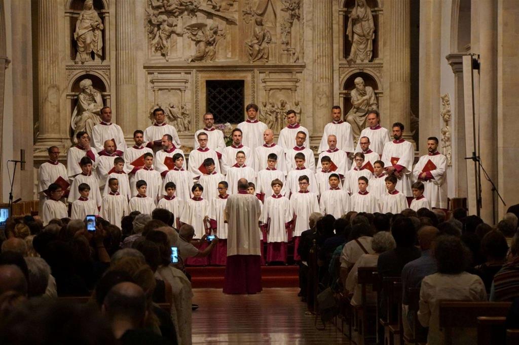 Il coro pontificio della Cappella Sistina