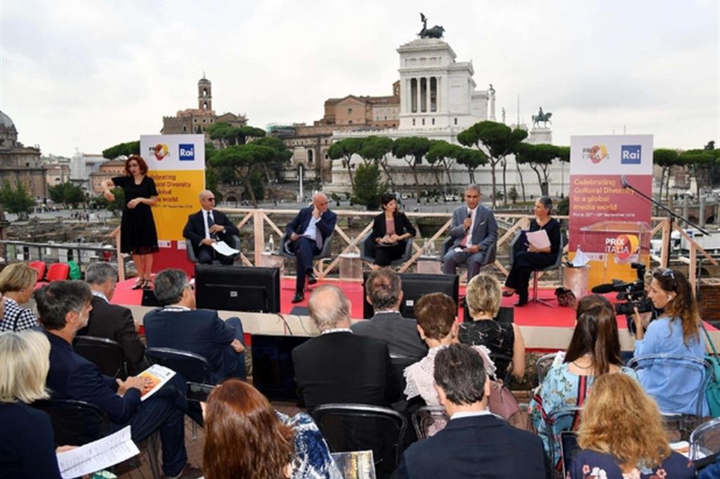 La presentazione del Prix Italia a Roma (Ansa)