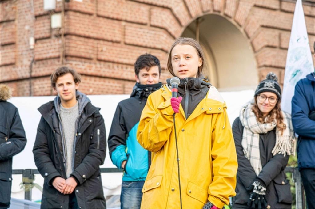 Greta in piazza: "Il 2020 è decisivo"