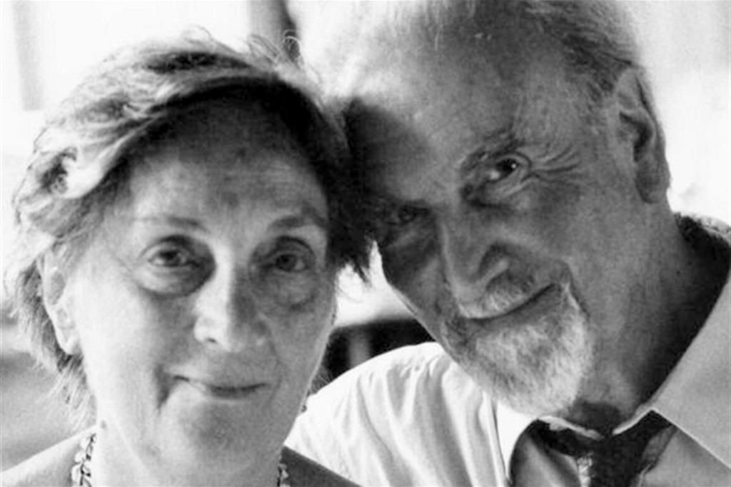 Eugenio e Vanda Corti nel luglio del 2003