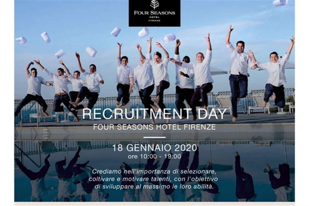 "Recruitment Day" al Four Seasons Hotel Firenze