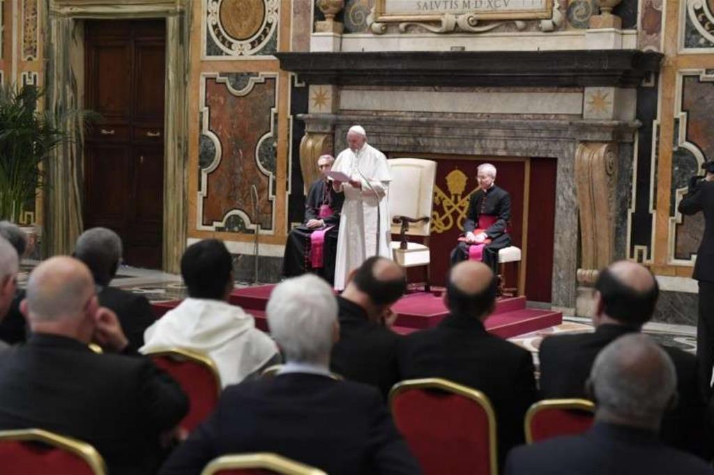L'udienza del Papa ai responsabili della Pastorale Penitenziaria (Vatican Media)